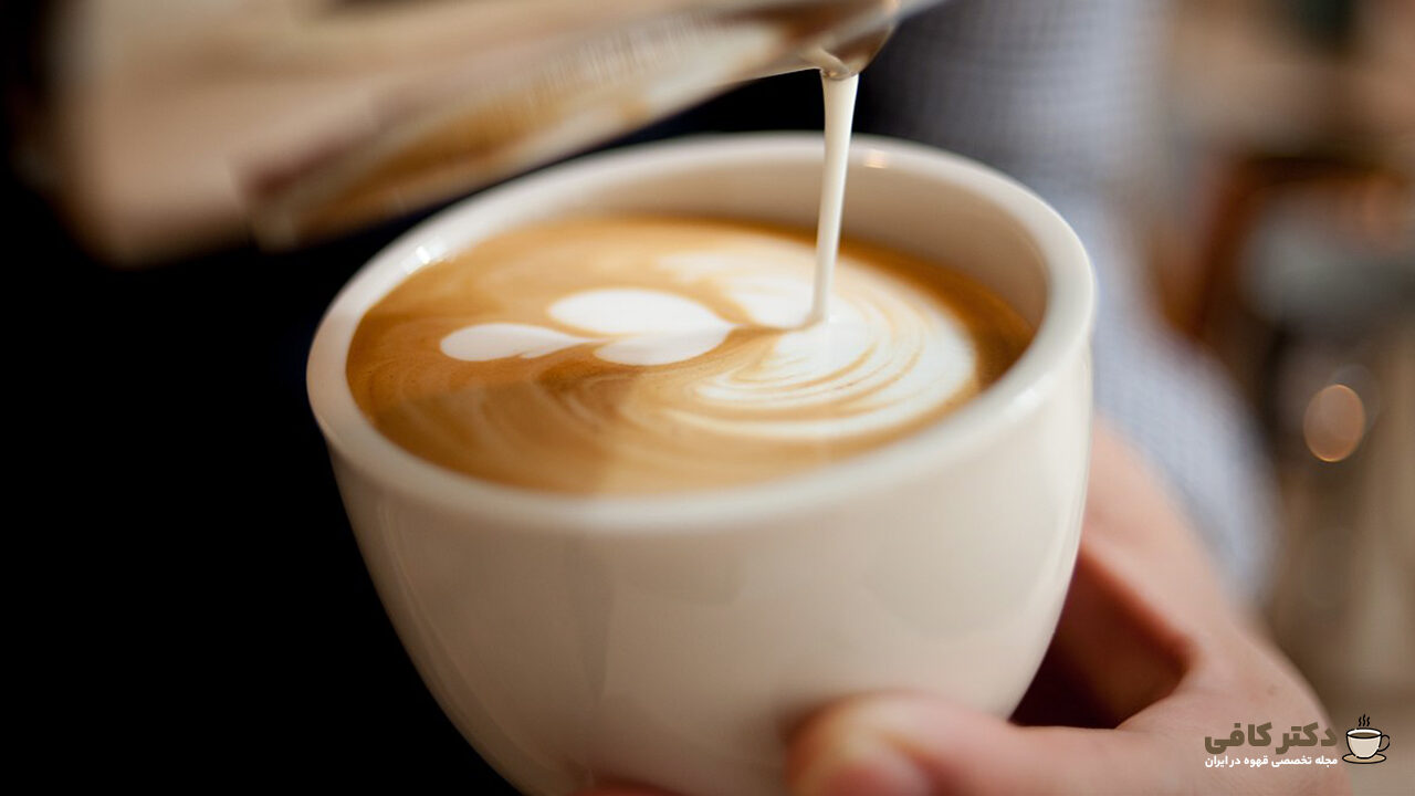روش‌های سرو انواع قهوه با شیر