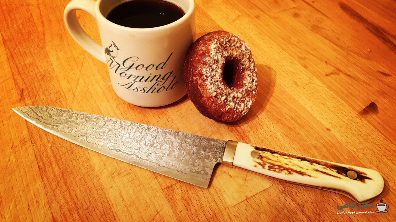 استفاده از چاقو به عنوان آسیاب قهوه خانگی